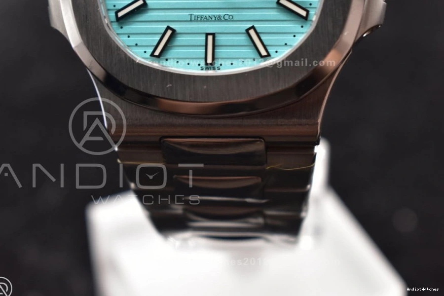 Best 913 Nautilus Edition WrinkleFree 324CS 5711 Bracelet 1:1 GRF Tiffany Dial Tiffany on SS Blue 0106